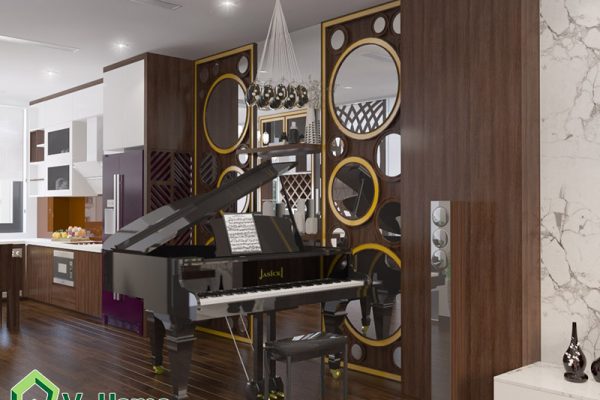 Thiết kế nội thất Shophouse Vinhomes Gardenia