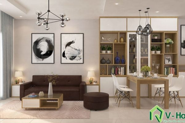 Thiết kế nội thất chung cư Auris City - Anh Minh