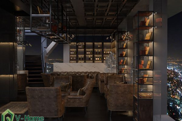 Thiết kế thi công New Sky Bar
