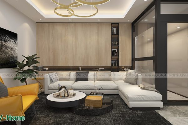 Thiết kế nội thất nhà lô phố tại Đan Phượng - A. Sơn