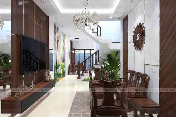 Thiết kế nội thất nhà lô phố tại Cầu Diễn - Ms. Kim Anh