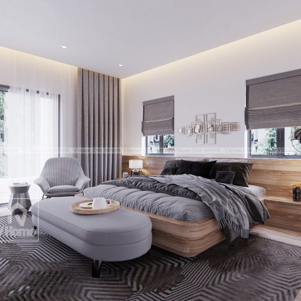 PHONG-NGU-MASTER-2-600x600 Thi công nội thất biệt thự Vinhome Gardenia
