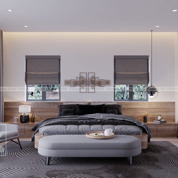 PHONG-NGU-MASTER-3-600x600 Thi công nội thất biệt thự Vinhome Gardenia