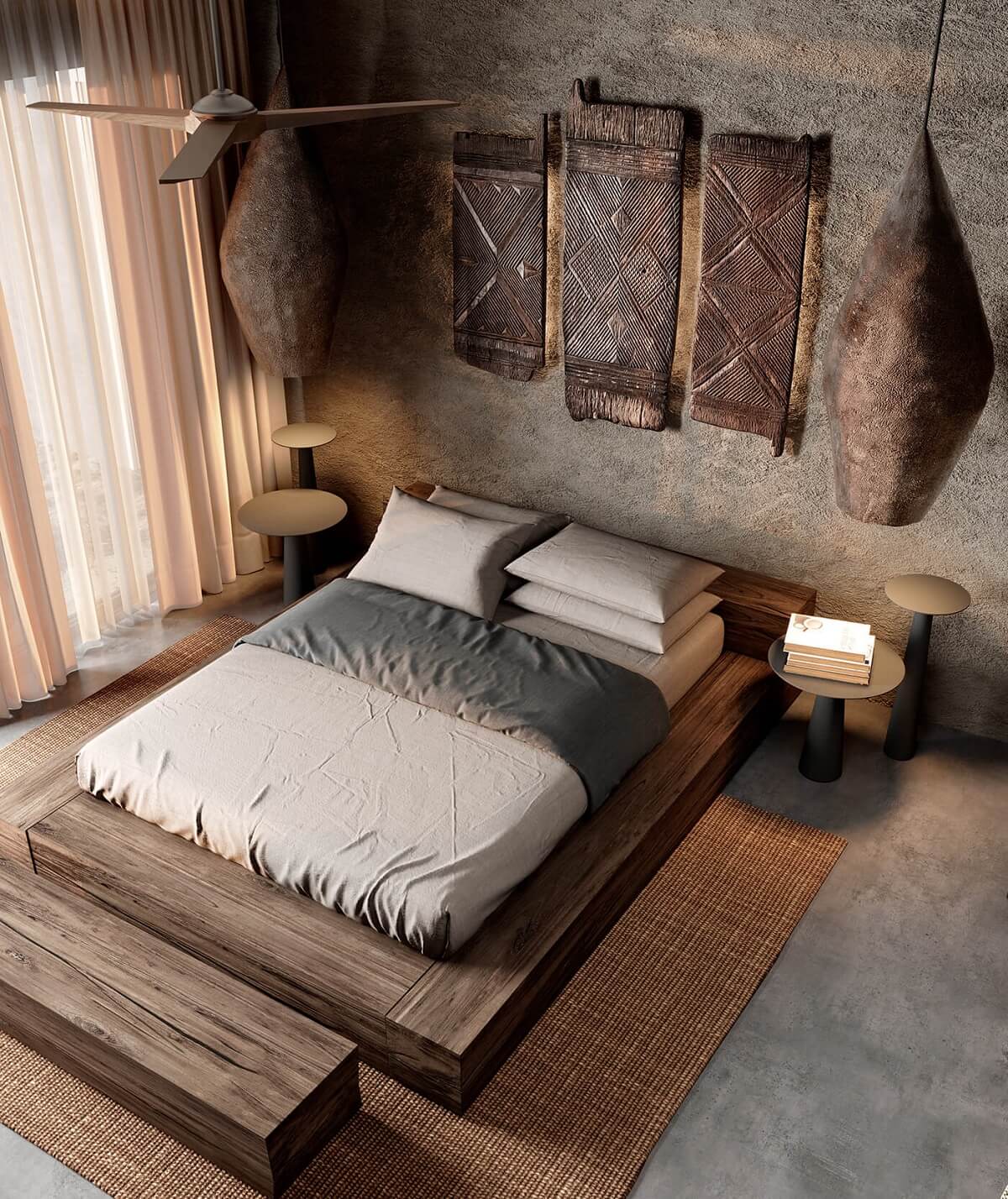 modern-rustic-house-joshua-tree-yana-prydalna-nordroom12 Phong cách Rustic - nét đẹp độc lạ trong xu hướng nội thất hiện nay