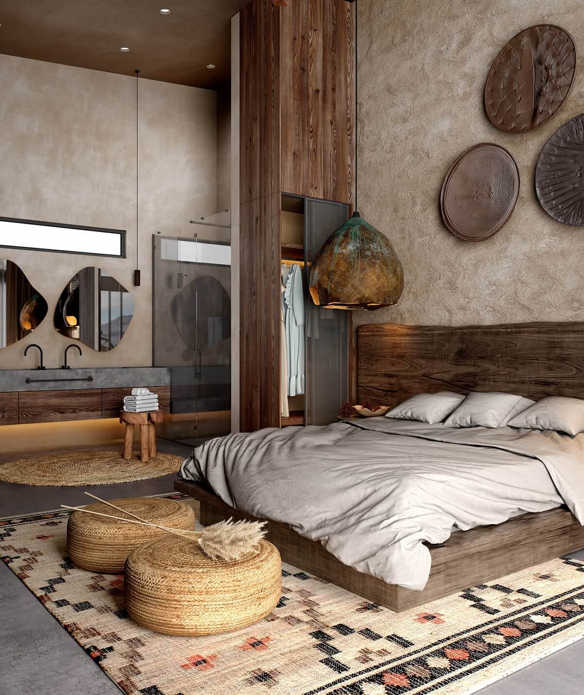 modern-rustic-house-joshua-tree-yana-prydalna-nordroom19 Phong cách Rustic - nét đẹp độc lạ trong xu hướng nội thất hiện nay